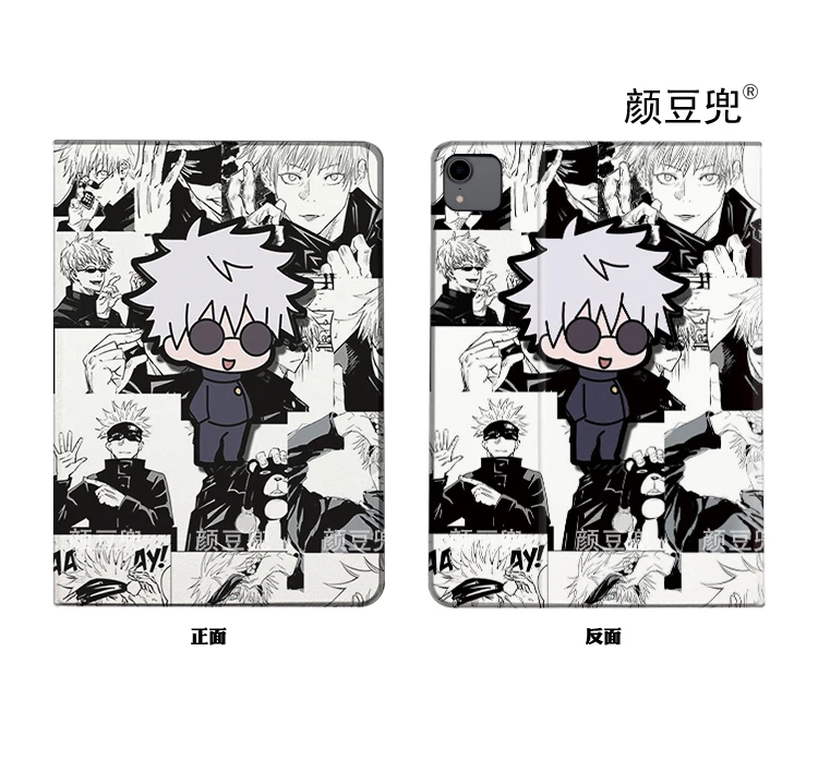 Jujutsu Kaisen Anime Satoru Gojo For iPad Air 4 5 10.9 Mini 5 6 For Pro 12.9 11 inch Luxury Silicone iPad 10th Protective Shell