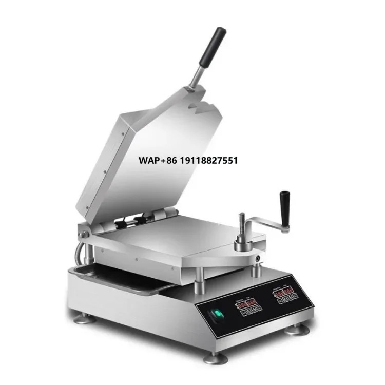 

110V 220V Thin Cracker Seafood Fossil Cake Machine Shrimp Squid Pancake Machine