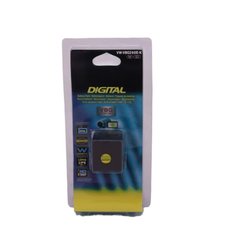 VBG260 Battery 2640mAh Full Decode for Sony HDR-CX680 CX675 CX450 CX900 PXW-Z90 FDR-AX60 AX700 H258GK DX1GK Camcorder