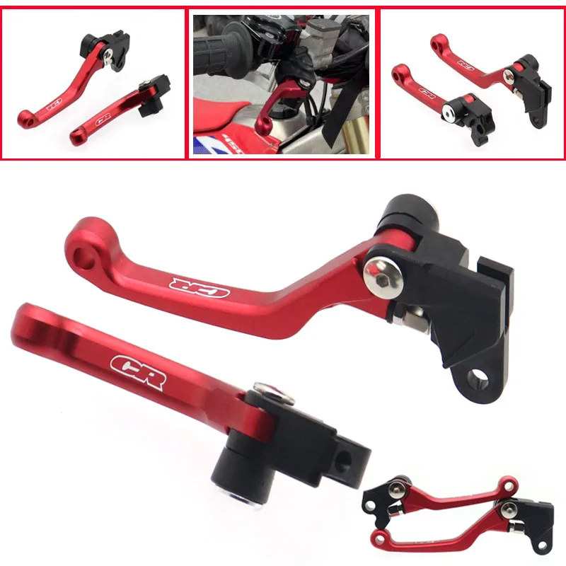 

For Honda CR80R CR85R 1998-2007 CR125R CR250R 1992-2007 CR 80 85 125 250 CR80 CR125 R CNC Pivot Dirt Bike Brake Clutch Lever