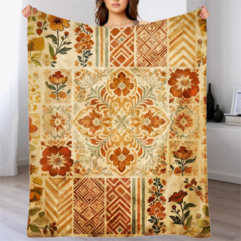 

Heavyweight Flannel | Festive Gift Selectio | Soft and delicate | Keep warm | Room Decor Blanket, Camping Stuff