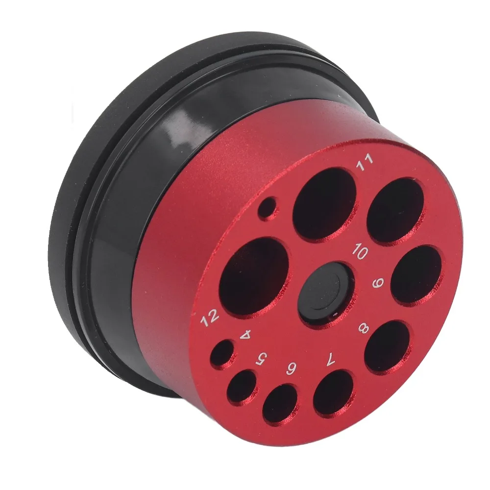 

Aluminum Alloy Drill Dust Collector Porous Bit 9 Sizes 4-12mm Dust Collector Tool Household Punching Dust Storage Dust Cover Cap