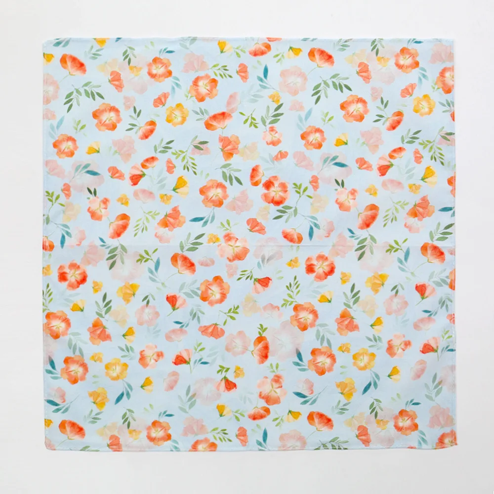 6 pezzi nuovo fazzoletto da donna in puro cotone vecchio stile nostalgico sottile morbido e confortevole asciugamano in cotone 34 * 34 cm