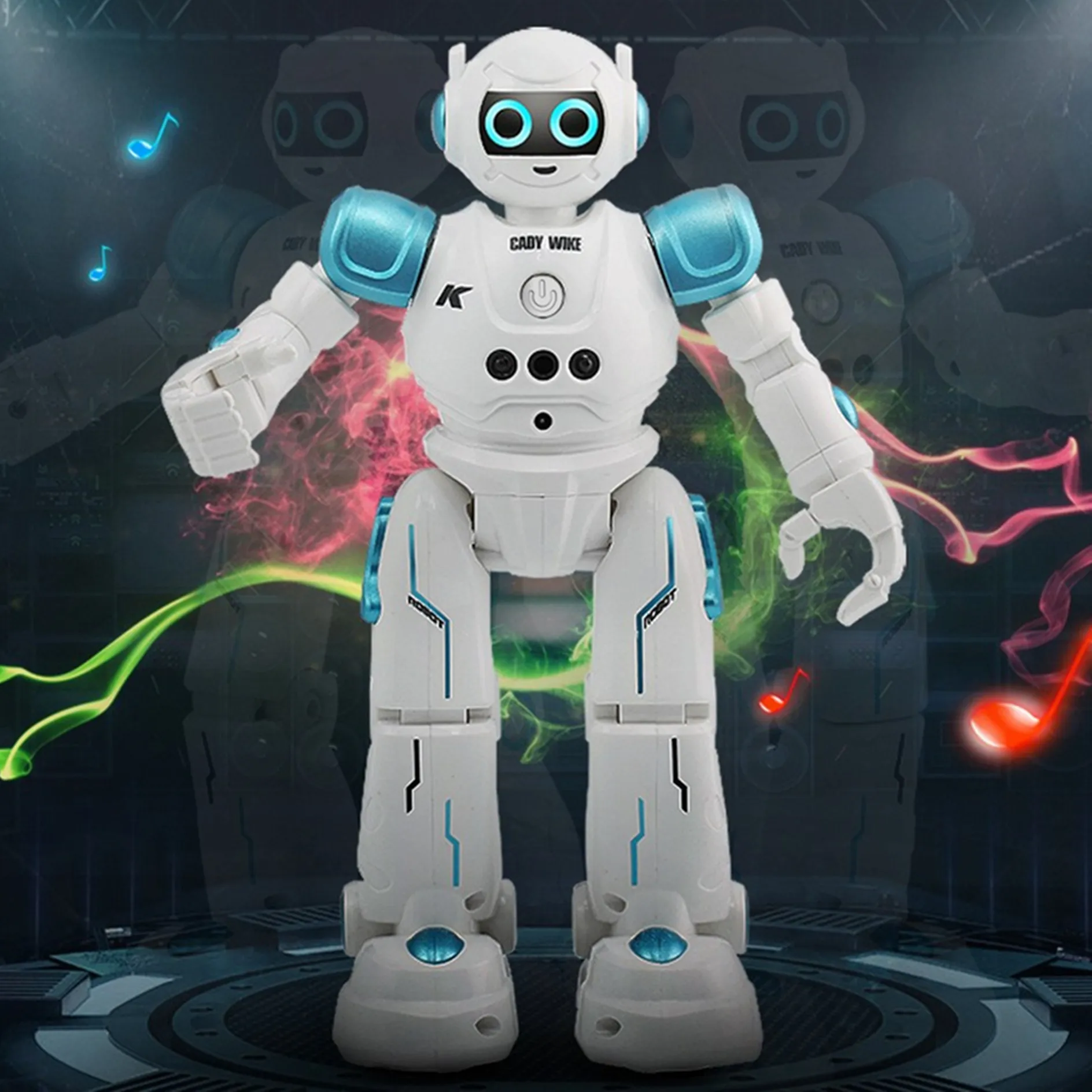 Remote Control Intelligent Programming Robot Dancing Singing Gesture Sensing Speech Learning Brain Boosting Child Smart Machine