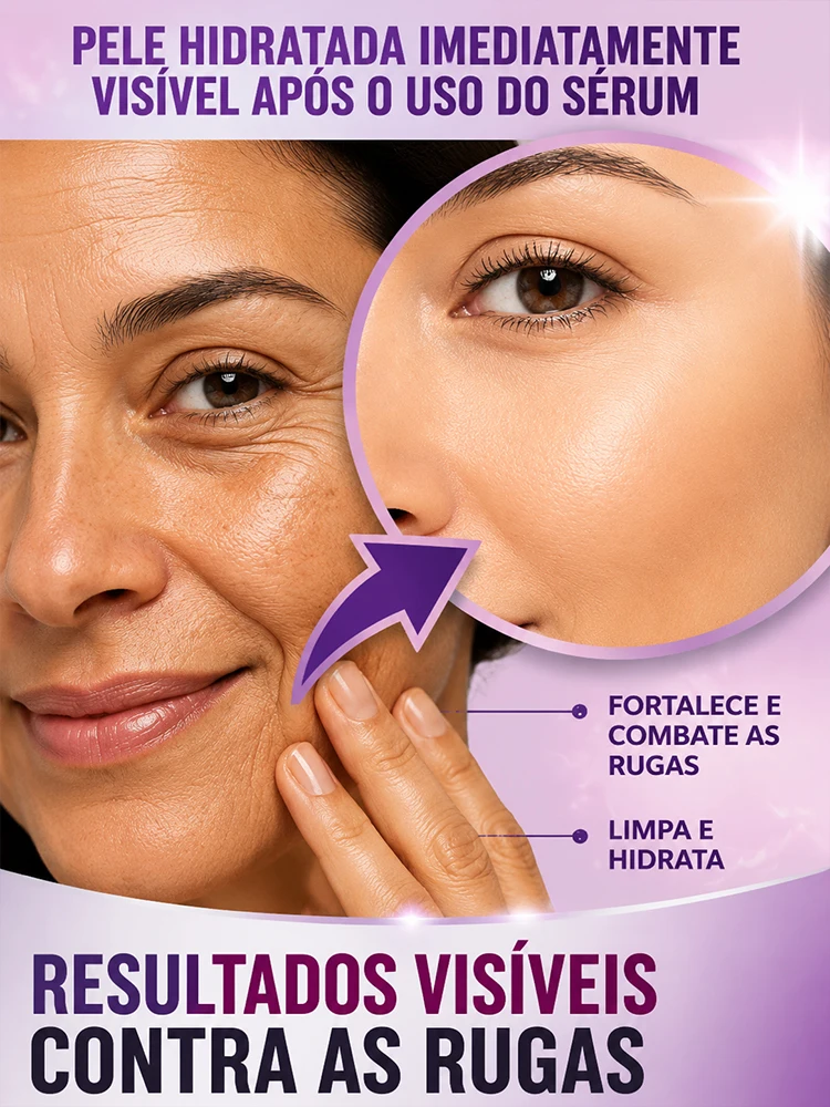 2026 Upgraded Anti-Aging Wrinkle Serum Deep Moisturize Shrink Pores Smooth Crow’s Feet Nasolabial Folds Make You 20 Years Younge