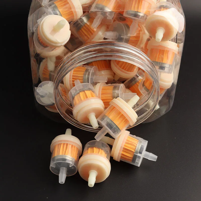10PCS Universal Motorcycle Fuel Filter Motorcycle Engine Inline Carb Gasoline Fuel Gas Filter Motorbike Motor Oil Filters
