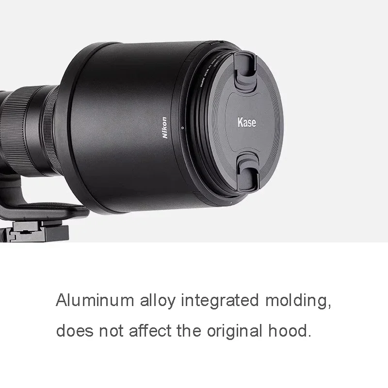 غطاء عدسة ألومنيوم Kase لـ 130 مم / 145 مم / 150 مم حلقة محول عدسة الهاتف وX-MCUV