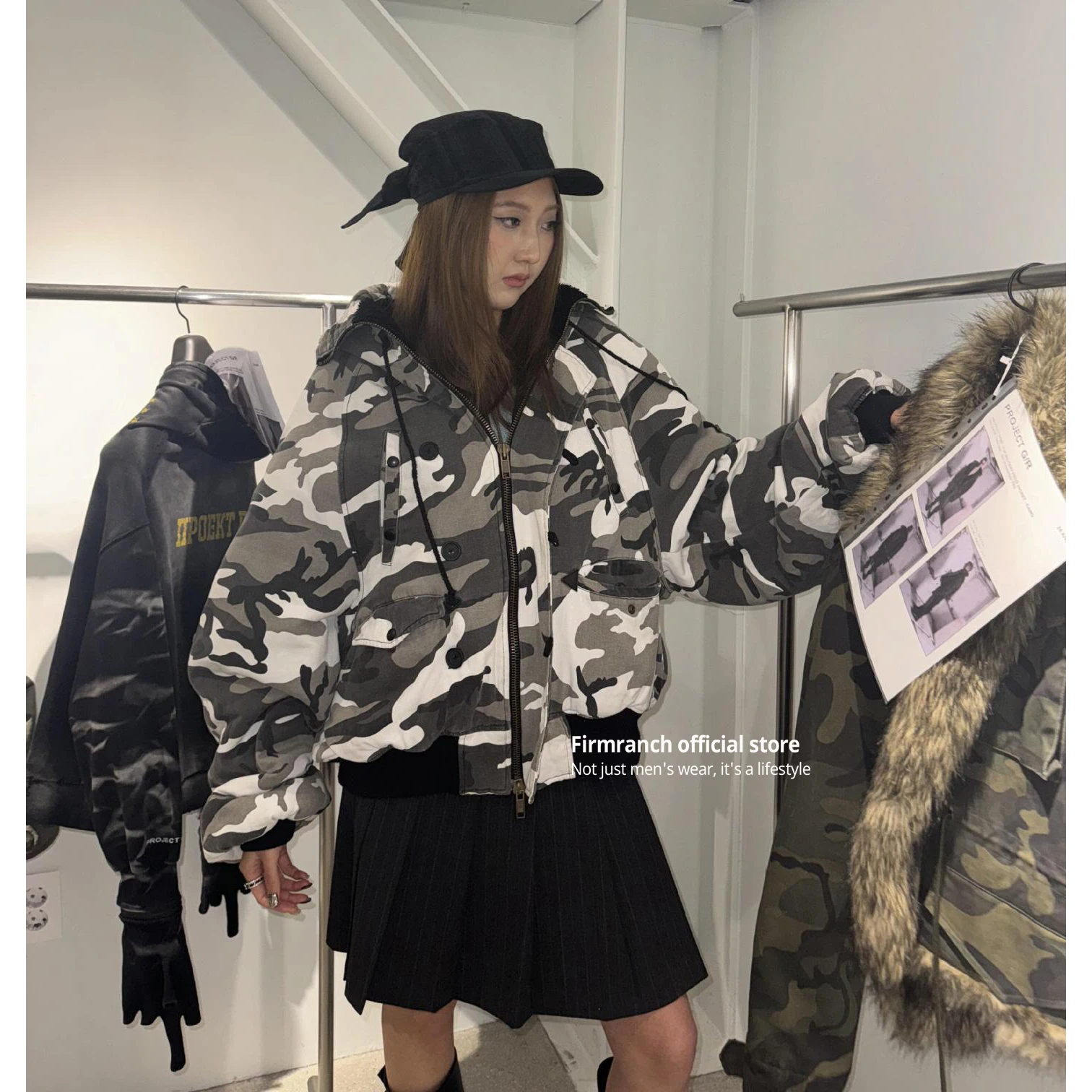 Firmranch Korean Fashion Snow - Street Fashion Outfit For Men ulasan dan harga