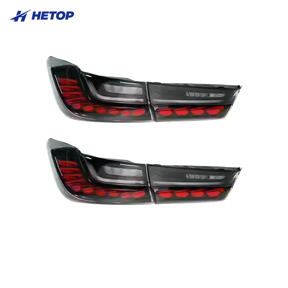 

HetopTaillight For BMW G20 GTS 2019-2023 330i 340i M3 330e M340i G80 LED Tail Lights Rear Lamps Brake Lamp Turn Signal