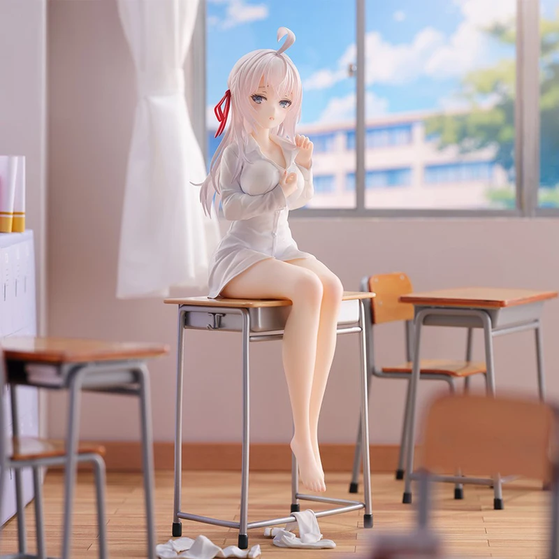 Алиса Михайловина Kujou Сексуальная аниме-фигурка Tokidoki Bosotto Russia-go de Dereru Tonari no Alya-san Фигурка Модель Куклы Игрушки