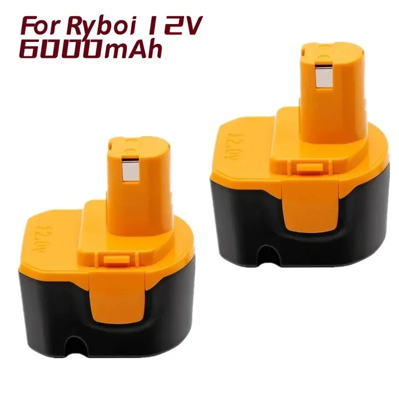 

Replacement for Ryobi battery 12V 6000aAh NiCd Suitable 1400652 1400670 1400652B 1400143 RY-1204