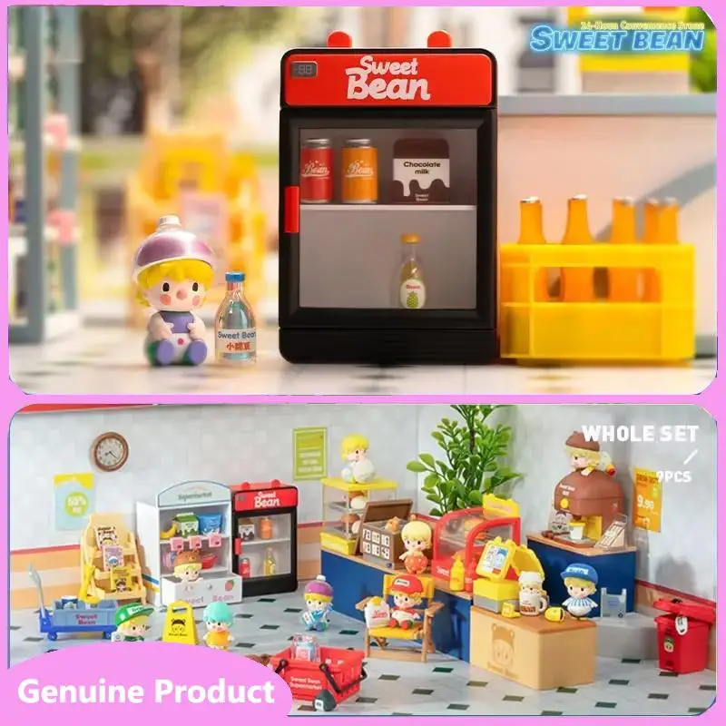 

Genuine Sweet Bean 24-Hour Convenience Store Blind Box Toys Mystery Box Original Action Fi Mystere Cute Doll Kawaii Model Gift