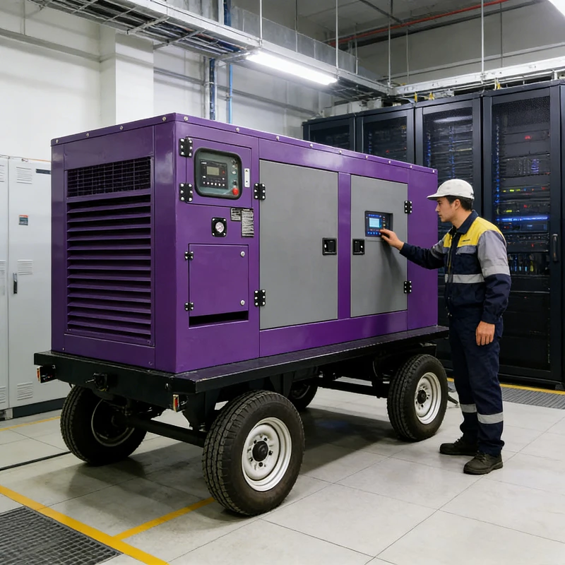 Customized 50Hz 60Hz Dual Frequency Diesel Generator 30kw 50kw Portable for Global Market Use