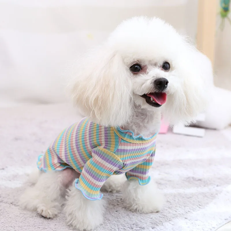 

Pet Dog Clothes Puppy Vest T-shirt Shirt Cute Spring Pet Skirt Dress Roupas para cães Bottoming Shirt Dog Costume Puppy Clothes