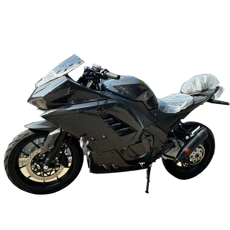 Sepeda Motor Listrik Kustom Model Baru 2025 Motor Hub 3000W Versi Kecepatan Tinggi Sepeda Motor Listrik Mobil Sport Baterai Lithium Elec