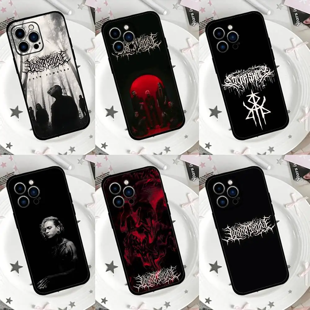 L-Lorna Shore Unzerbrechliche Handyhülle für iPhone 17 16 15 14 13 12 11 X XR XS Plus Pro Max Mini Weiche Schwarze Schutzhülle
