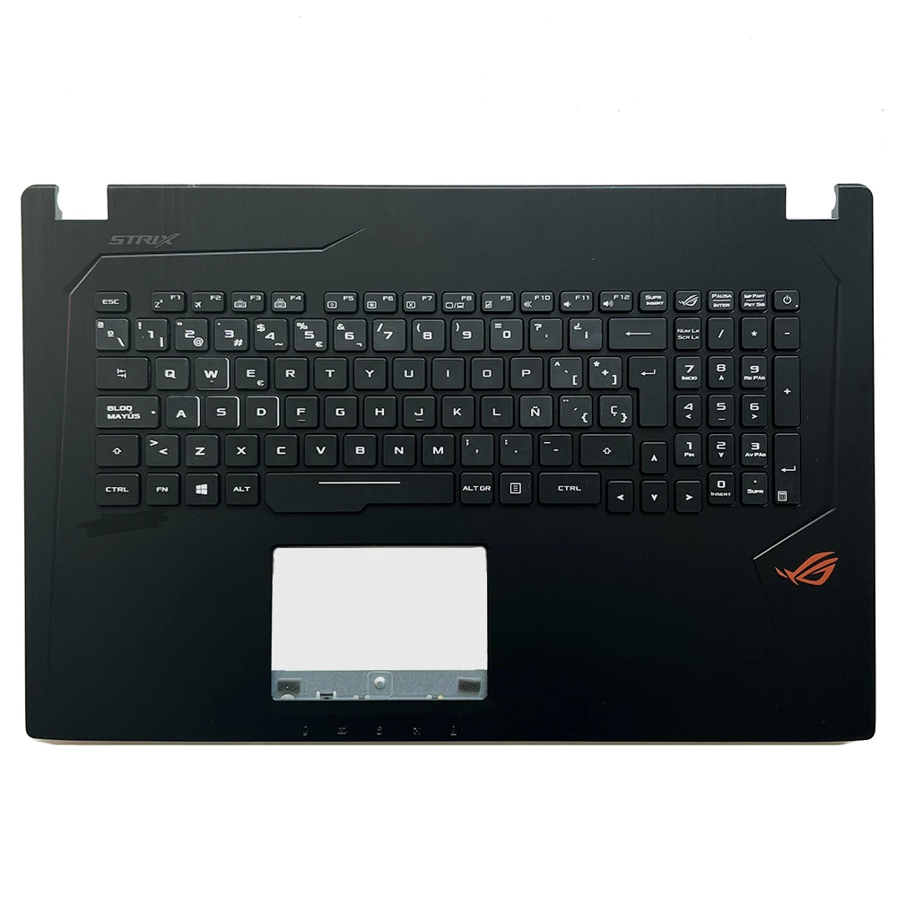 teclado retroiluminado para asus gl753 espanhol para gl753v gl753vd gl753ve fx753 fx753v fx753vd fx753ve fx753vd fx753vd 01