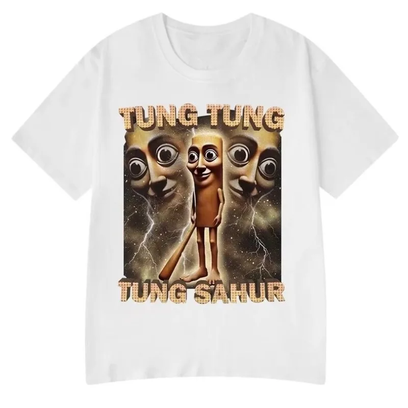 قميص تونغ تونغ صحور الإيطالي Brainrot Meme قميص Brainrot الإيطالي قميص Dank Memes قميص غريب تي شيرت غريب محدد قميص لطيف #2