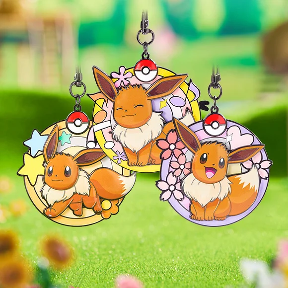 本物のポケモンイーブイ合金メダル冷蔵庫マグネットアクションフィギュア装飾装飾品アニメグッズ誕生日ギフト在庫あり