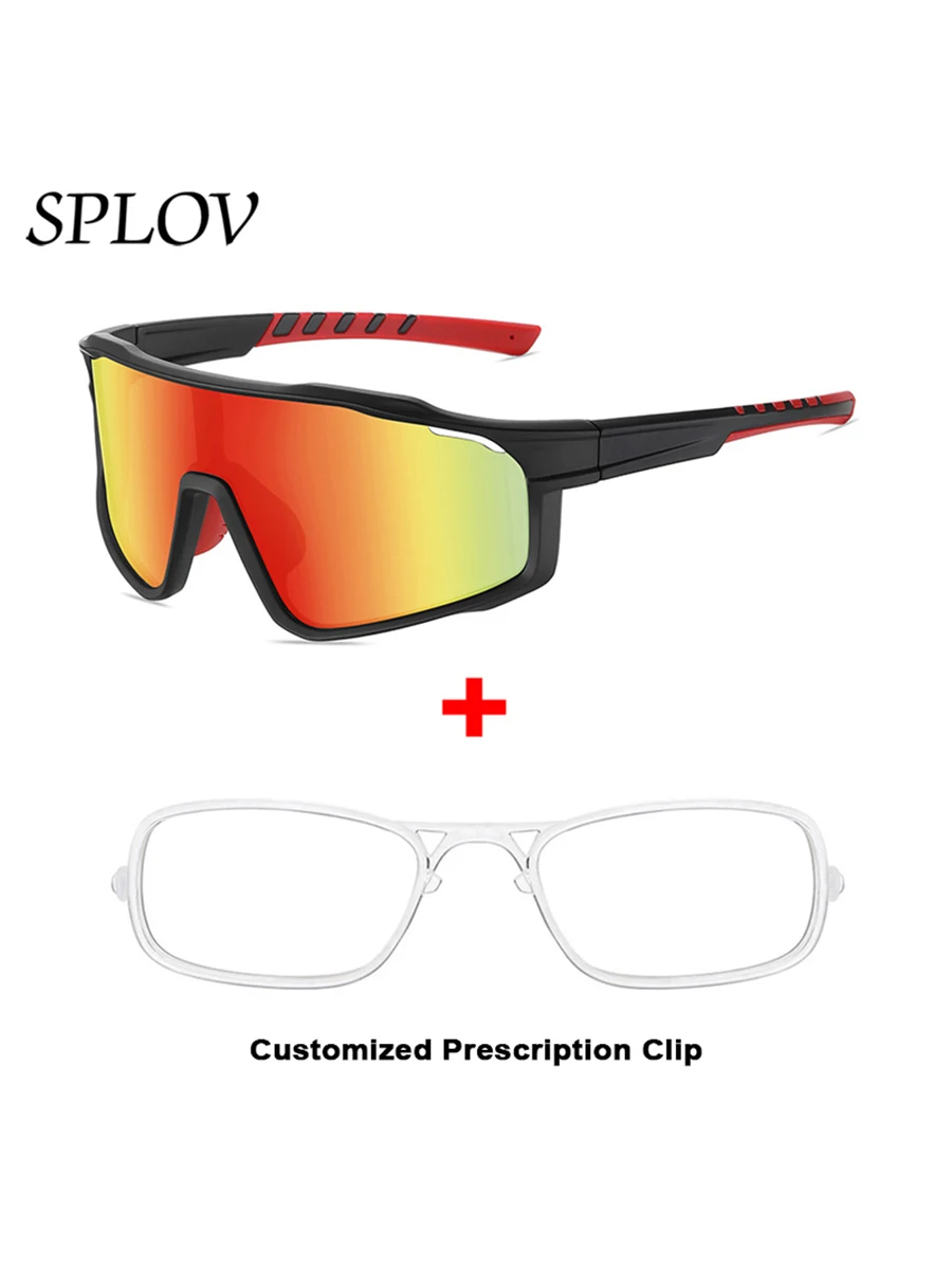 AliExpress SPLOV Prescription Sunglasses for Men and Women Outdoor Cycling Polarized Glasses Driving Customized Prescription Sports Glasses