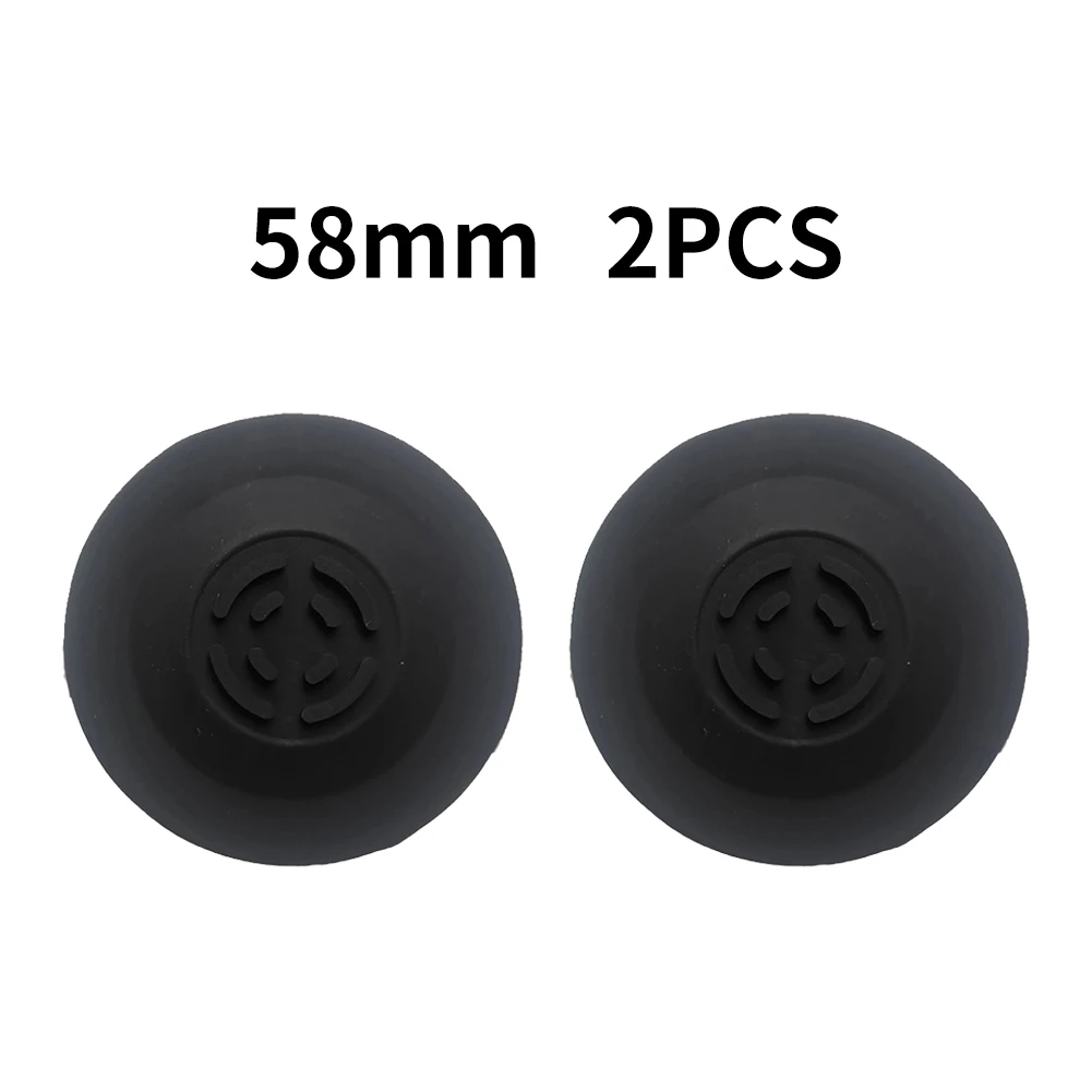 54mm Coffee Machine Blind Handle Recoil Cleaning Silicone Cleaning Pad For Espresso Machine Cleaning Disc 2psc