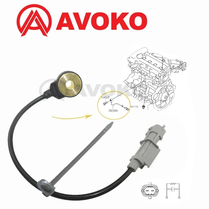 

Датчик удара зажигания для Hyundai Accent, TUCSON, ELANTRA, SOLARIS, Veloster i20, i30, ix20, 1.4L, 1.6L, 39250-2B000, 392502B000