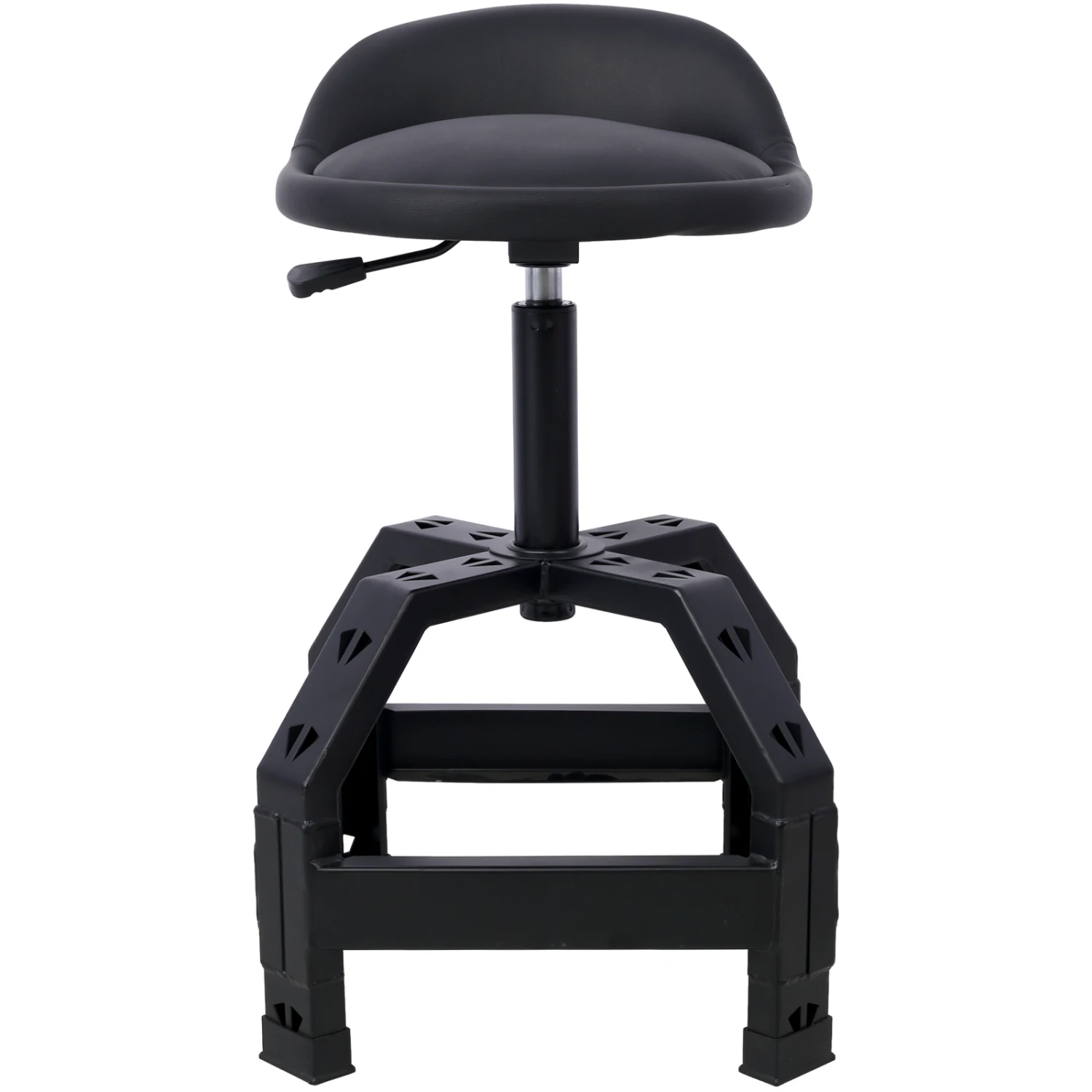 

Pneumatic 360 Degree Swivel Stool, Mechanics Rolling Creeper Seat, Heavy Duty Mechanics Stool,black