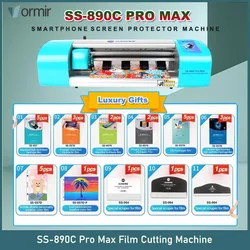 SUNSHINE SS 890C Pro Max Film Cutting Machine Hydrogel Sheets Tablets Laptop Screen Protector Machine for Mobile Phone Skins