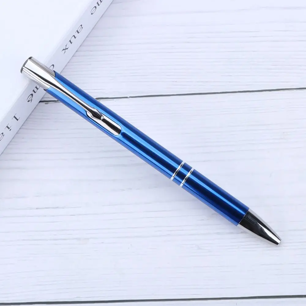 

Luxury Metal Ballpoint Pen Multifunction Waterproof Signature Pen Durable Inktight Aluminum Rod Pen Student Prizes