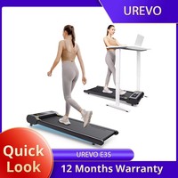 UREVO E3S Walking Treadmill with Incline Quiet 2.25HP Motor 0.9-6.4 kmph Speed 120kgweight Capacity Dual Shock Absorption Design