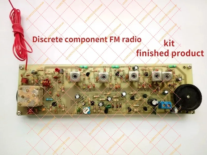 DIY Superheterodyne Radio Kit FM Frequency Modulation Discrete Components Electronics Assembly Soldering Practice Project