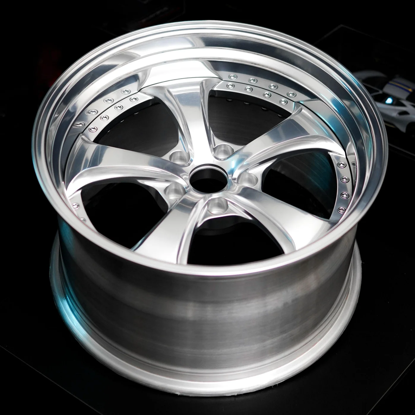 26Style Polished Deep Lip 2-Piece Forged Rim 18-20 Inch 5×114.3 For Lexus IS300 Nissan 350Z 370Z S13 R32 BMW Benz - view 6