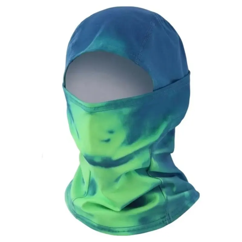 A06F-Unisex Heat Reactive Balaclava, Color-Changing Thermal Mask For Skiing Hiking Biking, Full Head Wrap