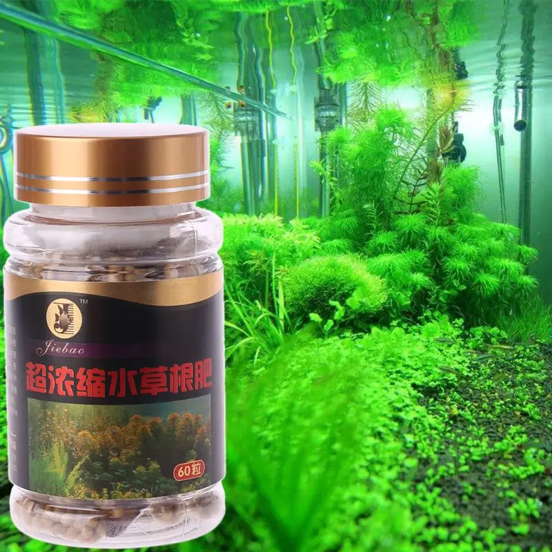 60 Pcs Plant Root Capsules Condensed Fertilizer Mixed Nourishing for Water Plant