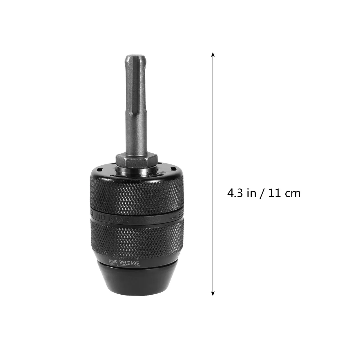 Keyless Drill Chuck Electric Hammer Handle Adapter Locking 2-13Mm Adaptor Impact Driver Converter Ratchet Clamp Chuck 3