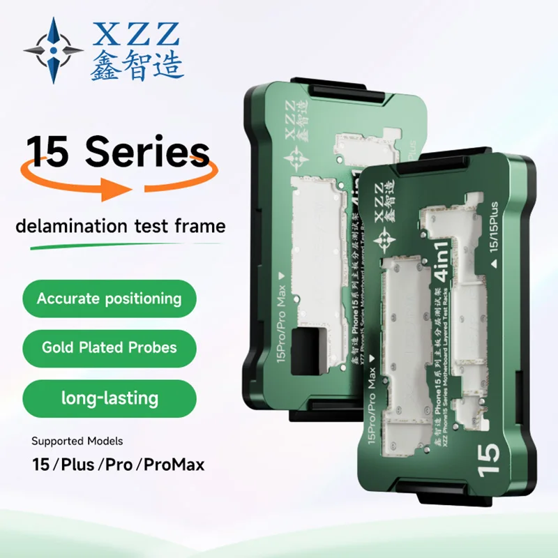 XINZHIZAO ZZZ Motherboard Test Frame for IP15 15PLUS 15PRO 15PROMAX Universal Mobile Phone Main Board Middle Layer Fixture