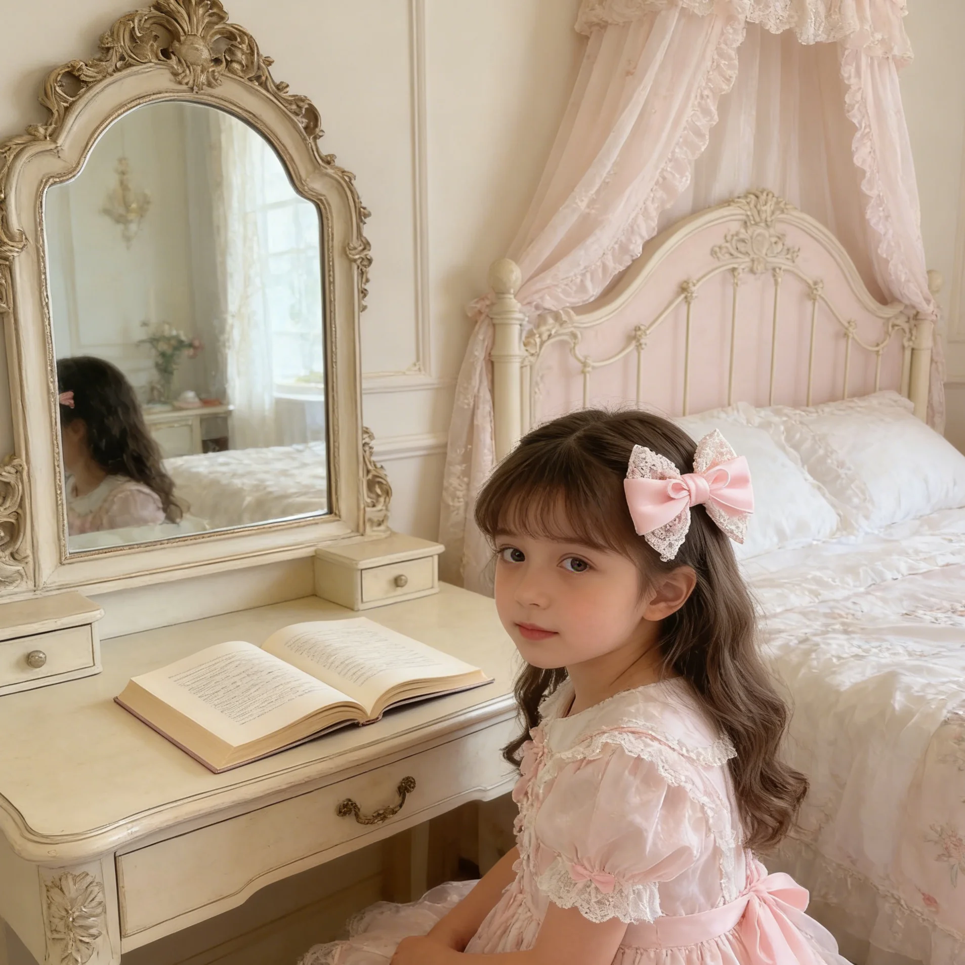 

【1pair】lolita Hairpin y2k accessories pink bow Hair clips for girls summer accessories hair barrettes Lolita cosplay Hair buckle