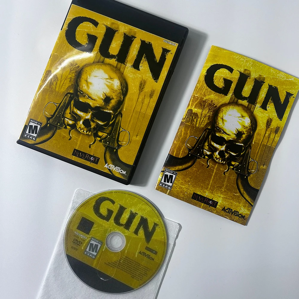 تخصيص الرقمية GUN NTSC U/C نسخة نسخة القرص الرجعية لعبة فيديو العمل لآلة PS المعدلة مع وظيفة القراءة المباشرة