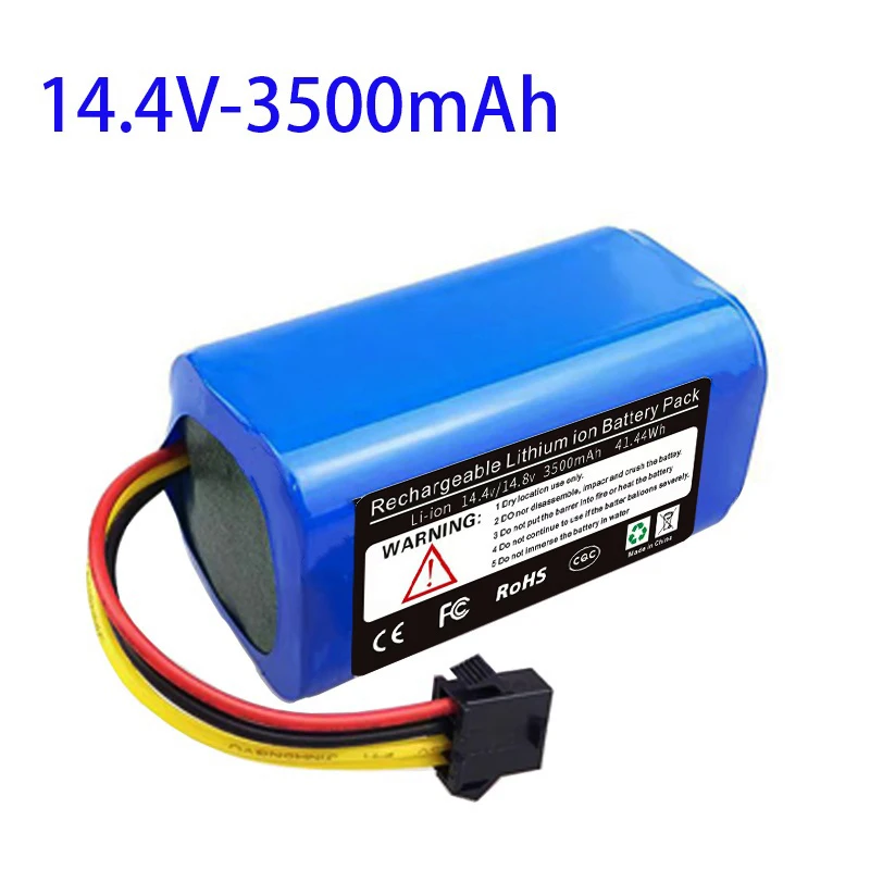 

14.8v 18650 Lithium Battery for Haier Robot Xshuai HXS-C3 Robot Vacuum Cleaner Sweeper Li-ion Replacement Battery High Quality