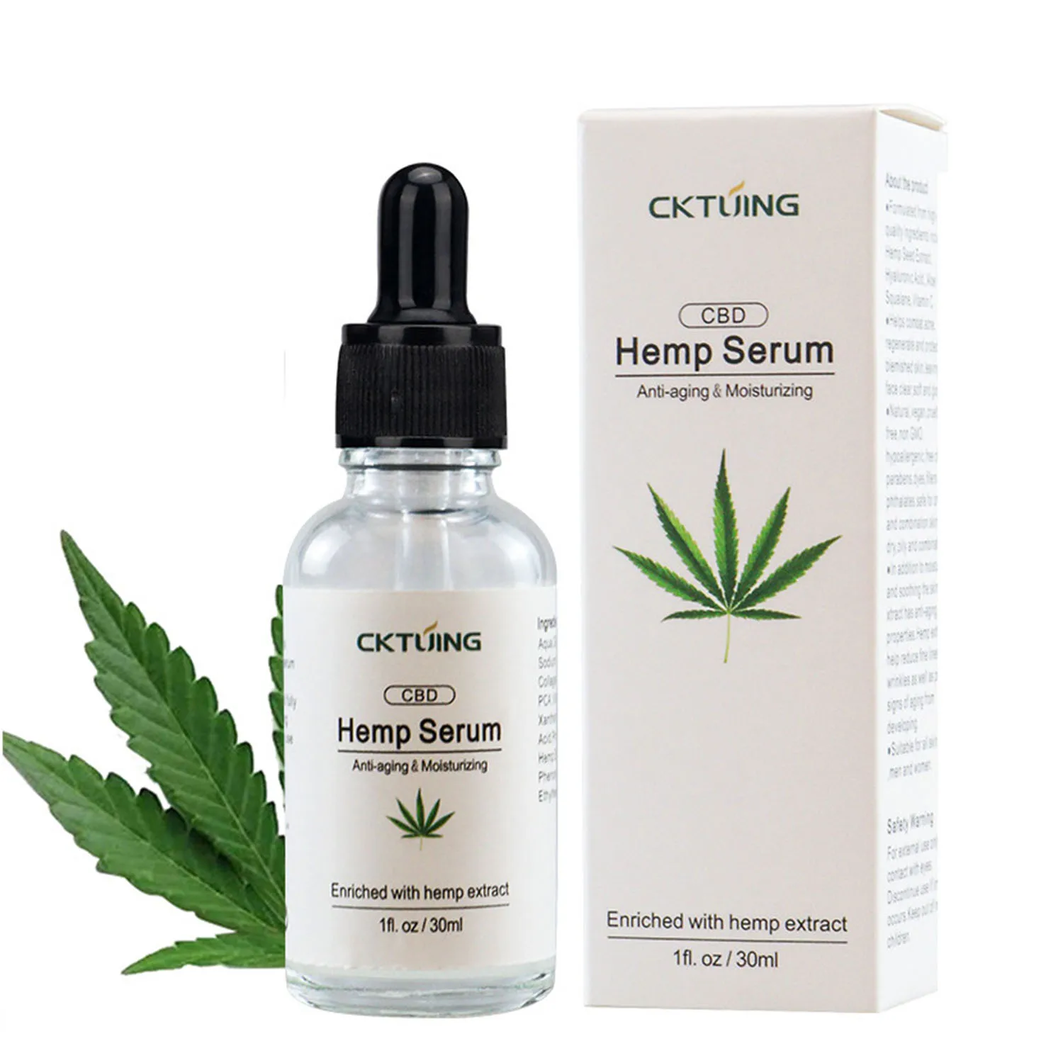 Vitamin C Serum, Anti Aging Serum with Hyaluronic Acid, ,Organic Aloe Vera,Hydrating & Brightening Serum