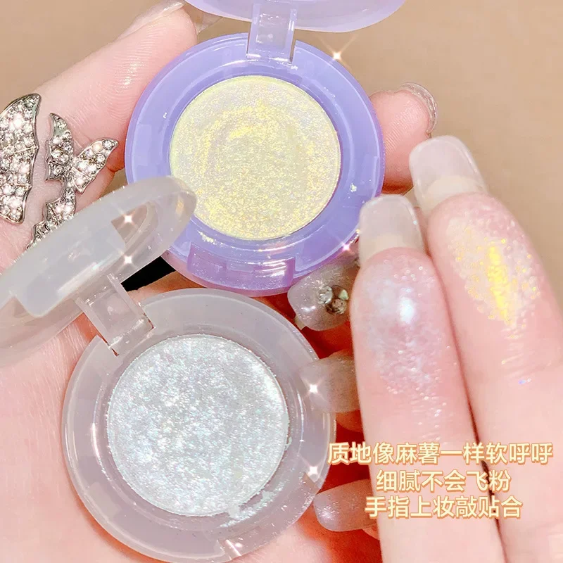 Xixi fard à paupières monochrome super flash point culminant éclaircissant aegyo puré de salive pomme de terre fard à paupières disque imperméable sans maquillage