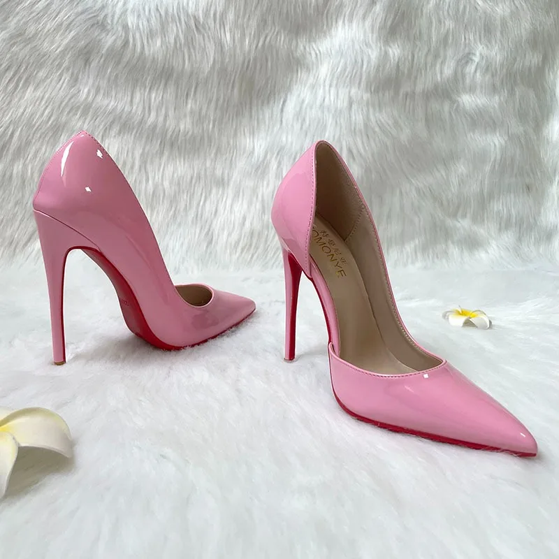 

High heeled shoes for women 2025 new style pink slim heel, shallow mouth,sexy temperament, socialite,not tired feet, single shoe