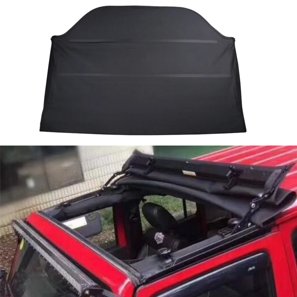 Hot Sale Black Sunrider Roof Ceiling For Jeep Wrangler JK 2007-2017 J311