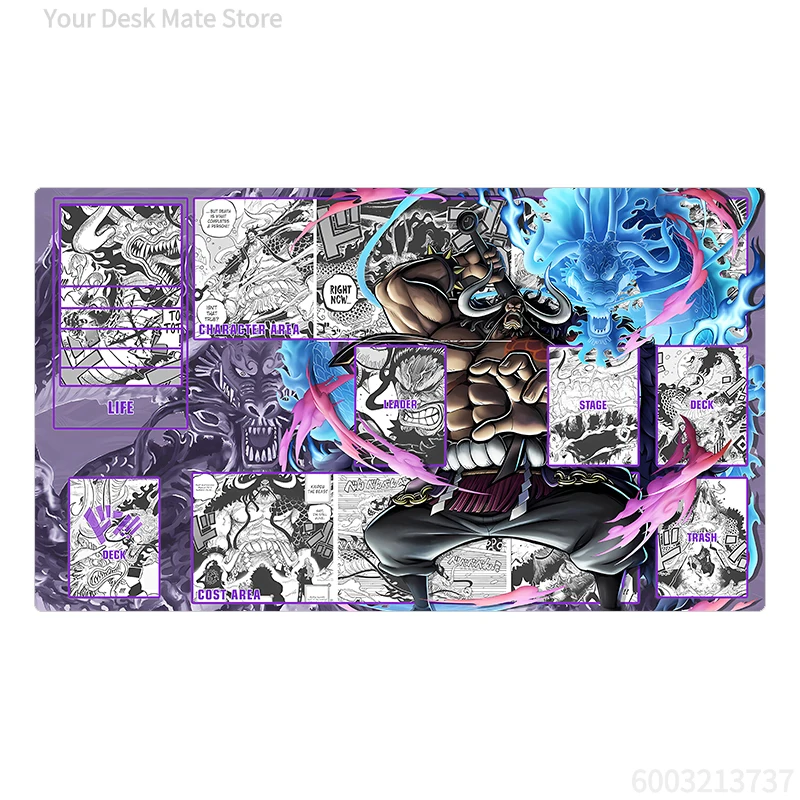 Anime One Piece OPCG Dedicated GAME Accessories DIY Card PlayMat Comic Series Nami Perona Buggy Collection Gift Toys