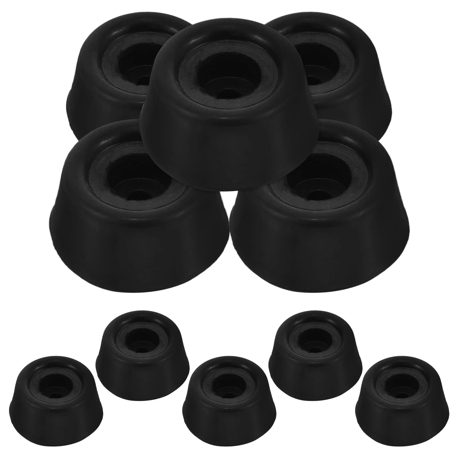 

10Pcs Billiard Cue Rubber Bumper Pool Cue End Guard Protector Cap for Tail Protection Stable Stand Wear Resistant