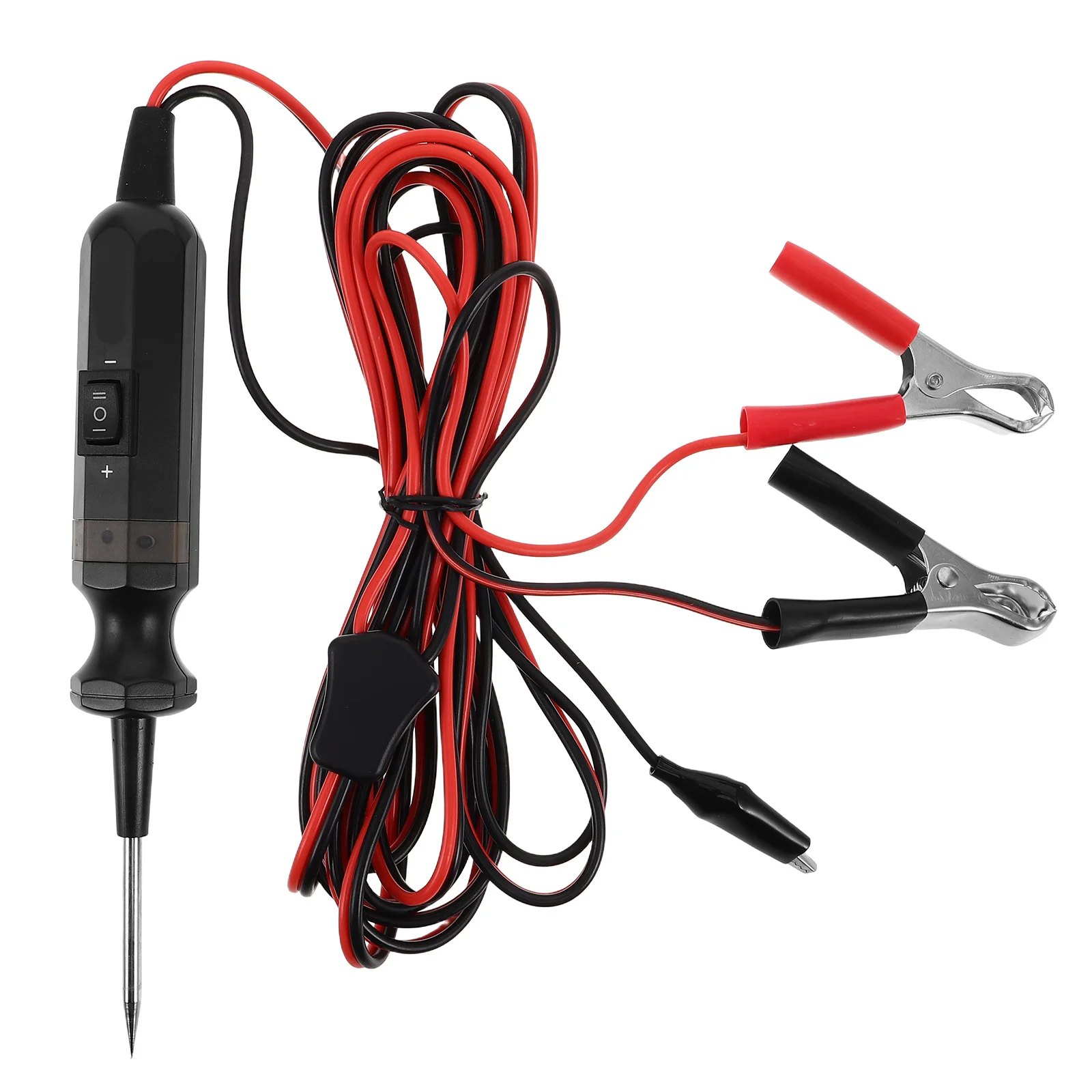 

Удобный тестер напряжения, автомобильный цифровой электрический испытательный инструмент, комплект для тестирования автоматического обслуживания цепей, компактный точный измеритель