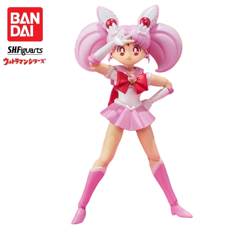 

В наличии Bandai S H Figuarts, оригинальная модель Сайлор Мун Чибиуса, кукла, новая фигурка в штучной упаковке, персонажи аниме, гараж