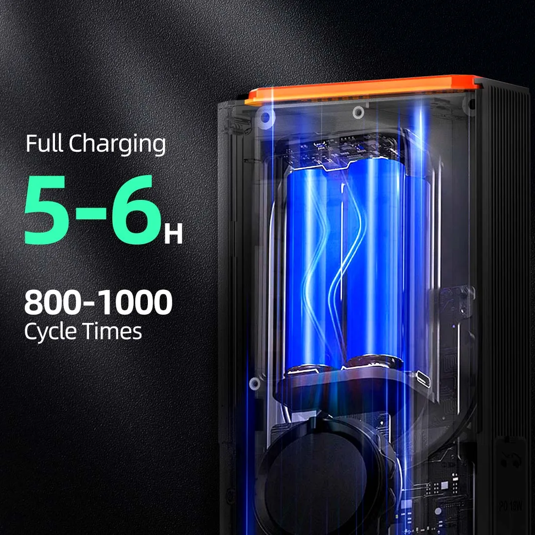 コードレスポータブルタイヤインフレーター電動エアポンプ 12000mAh バイクタイヤポンプ圧力計付き車オートバイボール