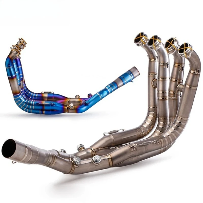 

Титановый коллектор выхлопной системы для мотоциклов S1000R 2021-2025, S1000RR 2019-2025, для подключения к оригинальному глушителю