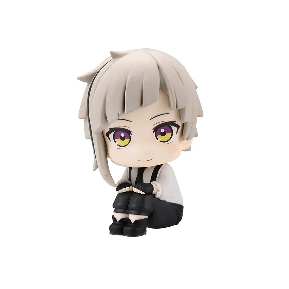 Neue 10cm Bungou Stray Dogs Anime-Figur Look Up Nakajima Atsushi Actionfigur Q-Version Dazai Osamu Figurine PVC Sammelfigur Spielzeug – Detail 3